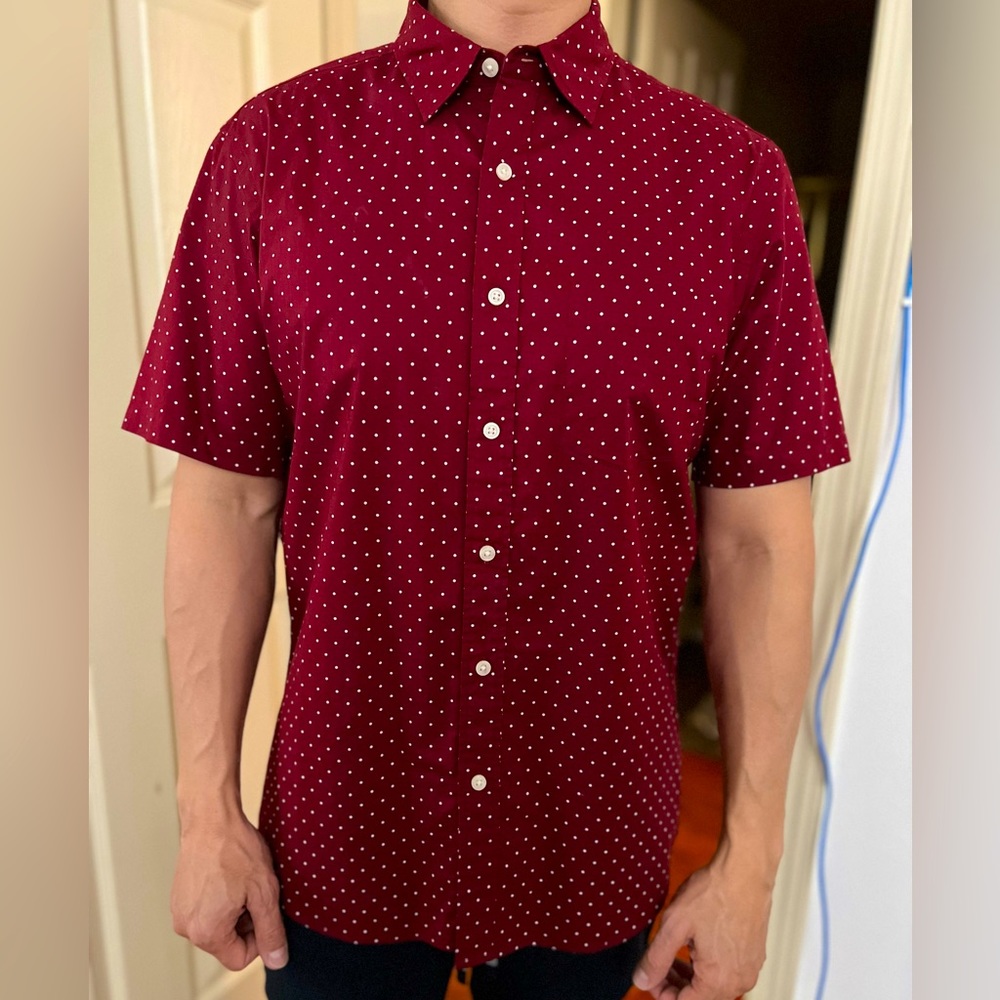 Uniqlo Short Sleeve Dress Shirt M